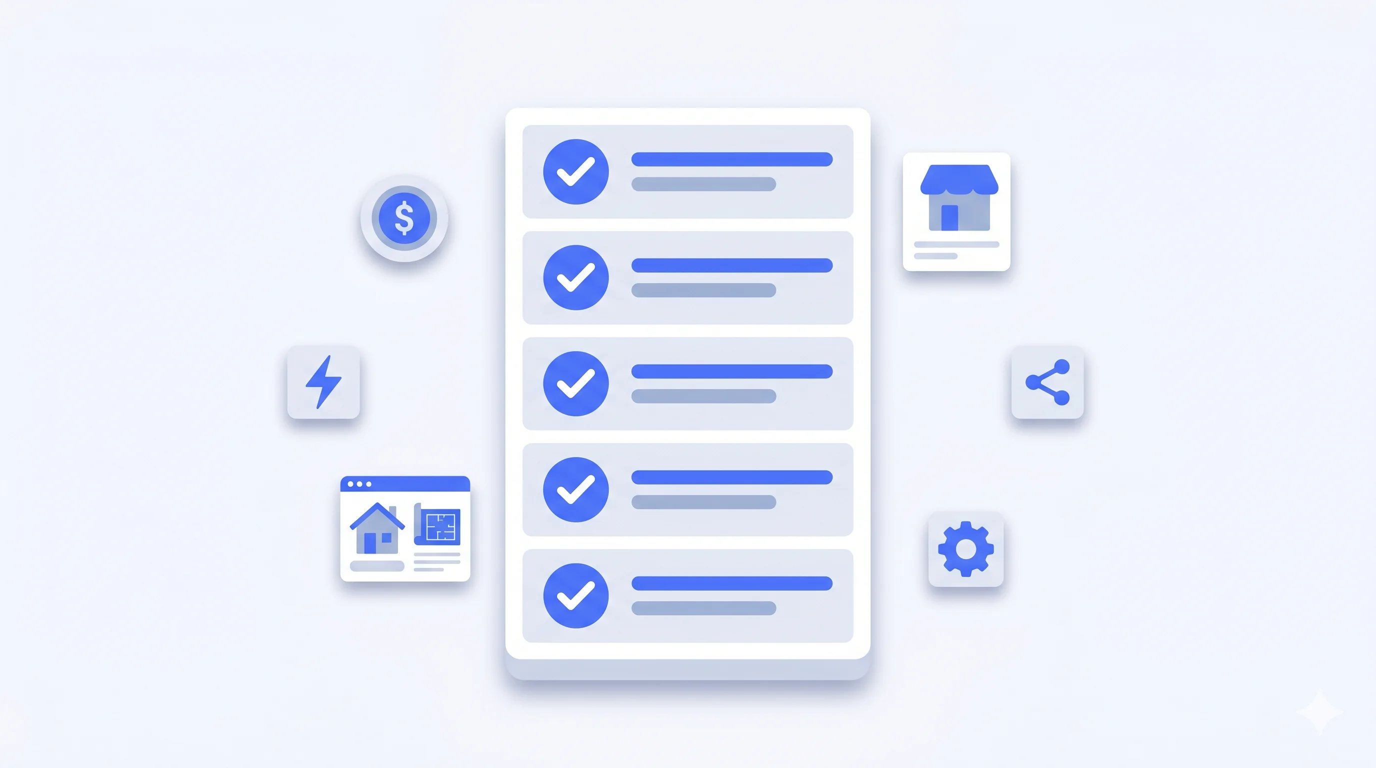 Checklist of evaluation criteria for choosing an AI real estate video tool
