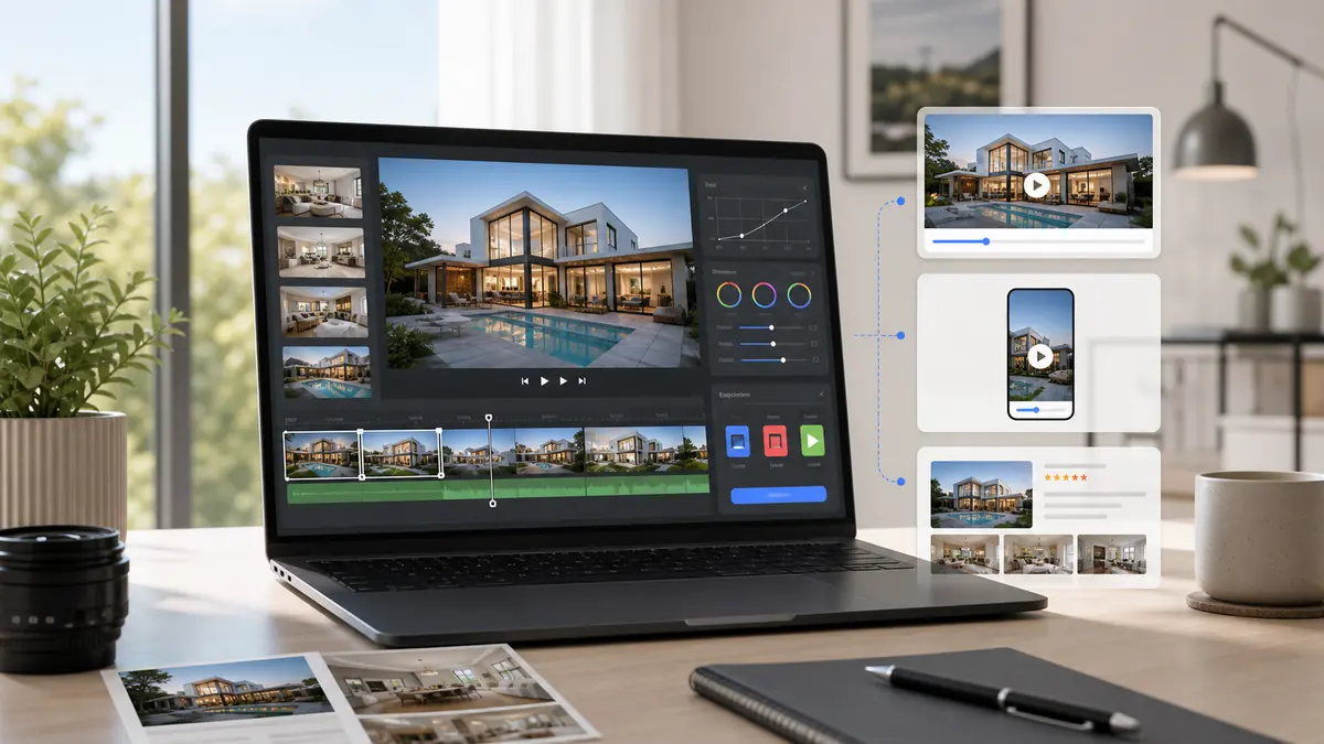 Real Estate Video Editing Software for Agents