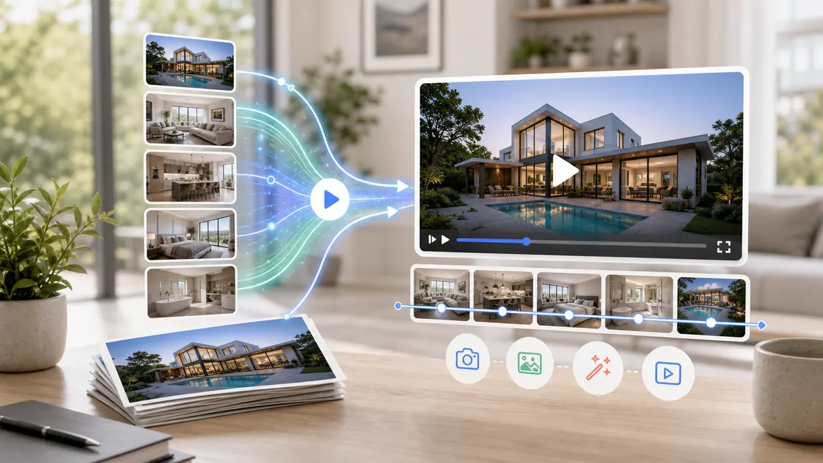 Turn Real Estate Photos Into Video With AI